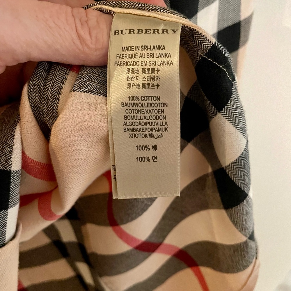 Burberry Brit Signature Plaid Button-Down Shirt - Picture 9 of 9